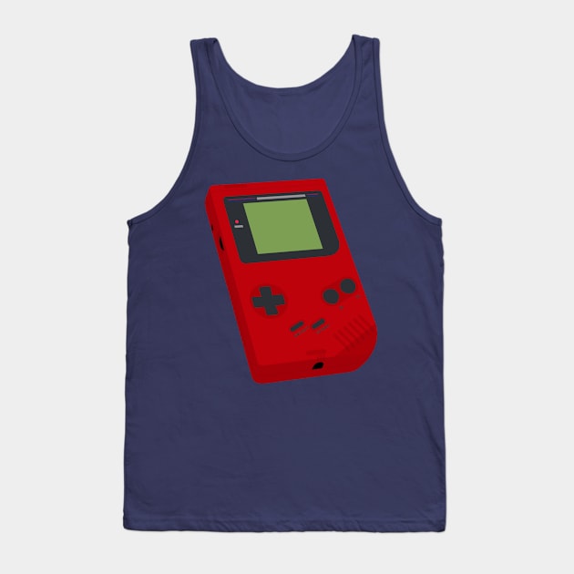 Retro Handheld Red Tank Top by turpinator